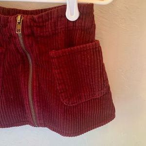 Art Class Corduroy Skirt